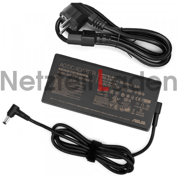 Asus TUF Dash F15 FX516P FX516PR 20V 10A Netzteil +Stromkabel