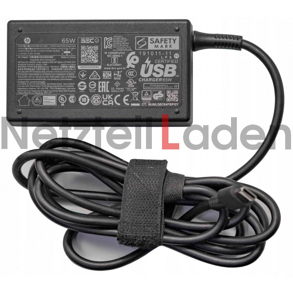 65W HP Elite mt645 G7 Mobile Thin Client Netzteil USB-C OEM