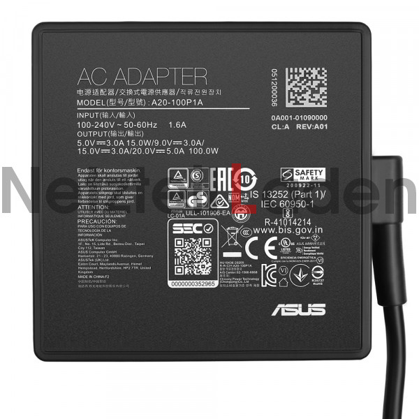 Netzteil MSI a21-100p1a a100ap05p 100W