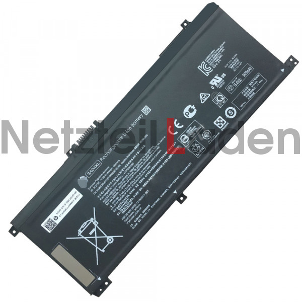 Akku HP TPN-W143 TPN-W142 15,12V 55,67WH