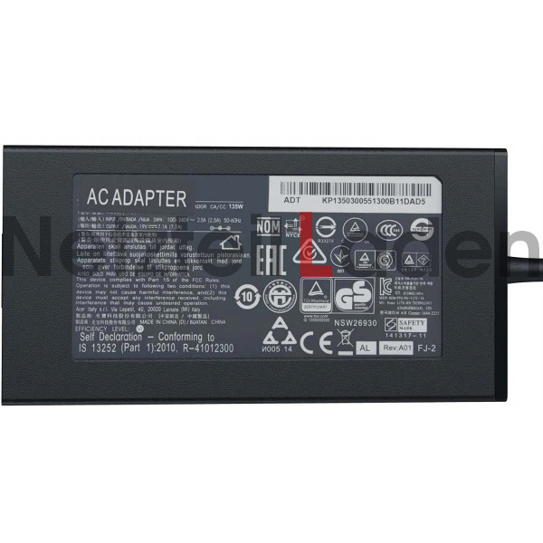Netzteil Acer Nitro 5 AN517-53-744M 135W
