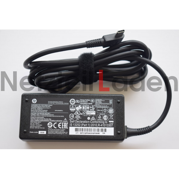 Netzteil HP TPN-FA01 TPN-FA03 45w +Stromkabel 